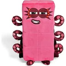 hand2mind Numberblocks Pelúcia Super-Herói Octoblock para Cantar, Brinquedos Musicais, Números para Crianças Pequenas, B