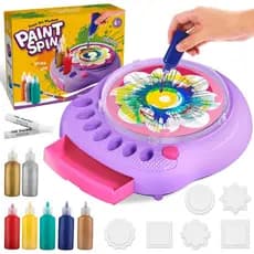 Artesanato de Páscoa para Crianças de 4 a 8 Anos, Kit de Máquina de Arte Giratória para Pintura, Conjunto de Artesanato