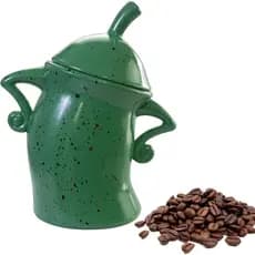 Pote Attitude, 27 oz (aprox. 765,4 gramas), pote de plástico para café com tampa, pote para biscoitos, recipiente hermét