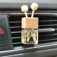 4 Frascos Vazios para Difusor de Óleo Essencial, Aromatizador de Ar para Carro com Clipe de Ventilação, Frasco Difusor d