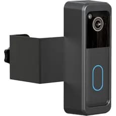 Suporte de Montagem Antifurto AISVAN para Campainha com Luz Intermitente, Suporte de Instalação Sem Furos para Câmera de