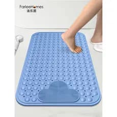 Falaju tapete antiderrapante para banheiro, tapete anti-choque para chuveiro, banho dedicado para pés, banheiro, à prova
