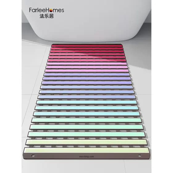 Falaju tapete antiderrapante para banheiro, tapete antiderrapante para chuveiro, banheiro, resistente à água