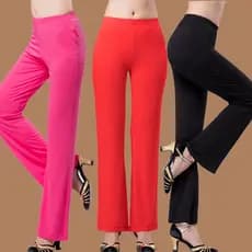 Traje de dança quadrada novo estilo Modal calças de dança calças de dança primavera verão outono mais magro olhar calças
