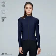 Jieku outono inverno ELITE-CORE feminino velo camisa de ciclismo ao ar livre confortável quente 7℃Top de ciclismo
