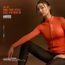 Jieku outono inverno velo JAK01 senhoras velo de manga comprida camisa de ciclismo quente respirável Wicking Bi