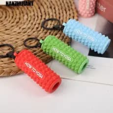 NANZHIJIANT Mini Chaveiro De Rolo De Espuma , Massagem Nos Dedos Estilo Esportivo Keichain Em Forma Silicone