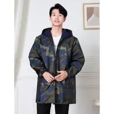 Blusa de lã adulto masculino engrossado macacão jaqueta outono inverno cozinha à prova dwaterproof água Oilproof avental