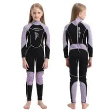 3MM terno de mergulho meninos meninas crianças maiô mergulho quente à prova de frio Sanya inverno surf longo-