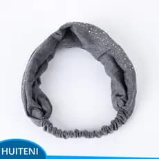 1PC Novas Mulheres Meninas Bonito Elegante Brilhante Jóias Bandana Turbante Cabelo Headwear Faixa De Cabeça