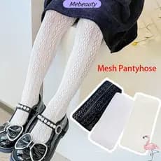 Meia-Calça De Malha MEBEAUTYBR , De Nylon Com Elasticidade Para Meninas , Meias Macias Da Moda Crianças