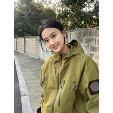 Musgo verde jaqueta feminina 2025 novo estilo primavera jaqueta na moda ao ar livre série montanha viagem jaqueta à prov