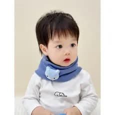 Bebê bebê cachecol 2023 novo estilo cachecol do bebê menino pescoço capa à prova de vento quente bebê menino outono inve