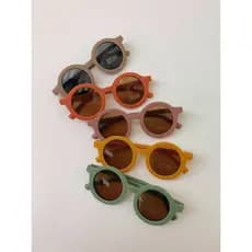 Crianças óculos de sol bebê moda na moda legal óculos meninas Anti-ultravioleta meninos não machucam os olhos polarizado