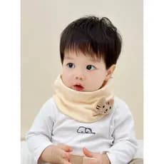 Lenço de bebê bebê menino pescoço capa à prova de vento quente 2023 novo estilo crianças meninas outono inverno estilo c