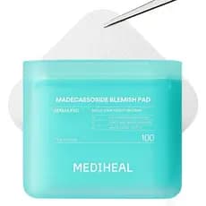 MEDIHEAL Discos de Tônico 100 Unidades - Discos de Tônico para Cuidado de Imperfeições com Madecassoside e Centella Asiá