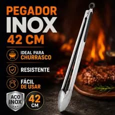 1 x Mu Bet Mum Chó 42 cm Aço Inoxidável Universal Profissional Cozinha Cozinhar Pinças De Churrasco