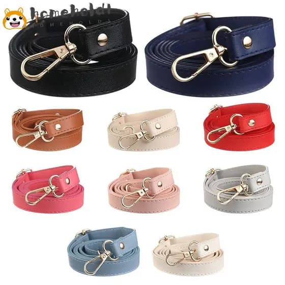 HOMEUVOE 130 Cm Alça De Couro Moda Substituição Crossbody Bolsa