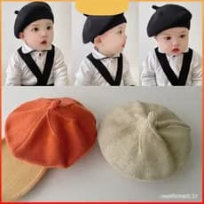 MOLYBR Kids Boinas , Chapéu De Boina Quente Para Bebês , Acessórios Crianças Macio Newsboy Boys Girls
