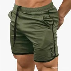 Homens shorts De Fitness Verão Ginásios Treino Masculino Respirável Malha Secagem Rápida Roupas Esportivas Jogger Praia