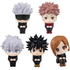 Figura de anime em versão Q de 10cm "Jujutsu Kaisen" Gojo Satoru, brinquedo articulado para presente infantil.
