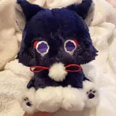 Melhores Brinquedos de Pelúcia de Gato Wanderer de Genshin Impact, Bonecos de Pelúcia Teyvat Zoo Kunikuzushi, Decoração