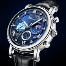 2025 Nova Moda CHENXI Relógios De Luxo Para Homens À Prova Dwaterproof Água Quartzo Pulso Pulseira Couro Relógio Masculi