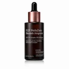 RAVE HEAL EGF MelaZero Ampola Facial 30ml Exossoma Glutationa Alfa Arbutina Hidratação Skincare Coreano