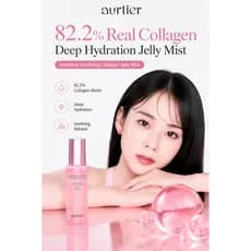 Aurtier Collagen Jelly Mist 100ml Bruma Facial Hidratante Glow K-Beauty Skincare Coreano