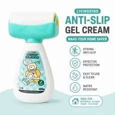 LivingDino Rolo De Creme De Gel Antiderrapante 300g Revestimento De Piso Para Escadas De Cozinha De Banheiro Proteção De