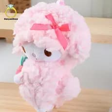 [BANY] 1 peça de chaveiro de pelúcia da série Little Sheep, um adorável pingente para mochila, adequado para presentear.