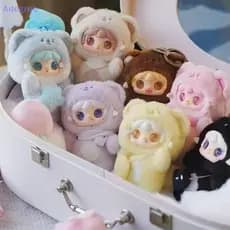Adegree Yooki Take A Bite Of Bear Series Caixa Cega De Pelúcia Figuras De Ação Colecionáveis Mistério Boneca Brinquedos