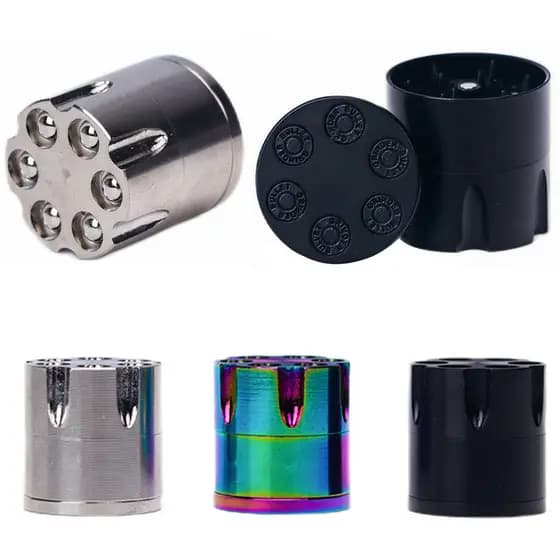 Moedor De Baunilha De Metal Em Forma De Bala De 30 Mm-Triturador De Especiarias Manual De 3 Camadas Ferramenta Compacta