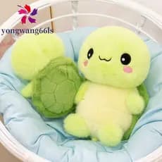 YONGWANG Travesseiro De Tartaruga Marinha Animal , Coleção De Brinquedos De Pelúcia Macios , Boneca Fofa De 30 Cm