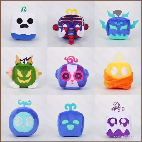 SY2 Blox Frutas Bonecas De Pelúcia Presente Para Crianças Dragão Mamute Controle Massa Rumble Portal Som Buda