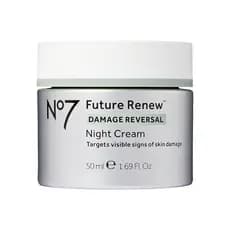 No7 Future Renew Damage Reversal Night Cream - Creme Noturno Antienvelhecimento para o Rosto - Enriquecido com Tecnologi