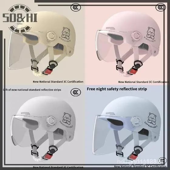 [SD & HI] 1 Unit With 3C Certification For Adult Men And Women Cartoon Electric Bicycle Motorcycle Mei 7MVU