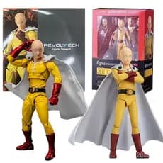 One Punch Man Figma 310 Saitama Action Figure Revoltech Brinquedos Modelo Bonecos