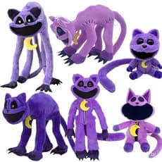 Smiling Critters Pelúcia,Catnap Poppy Playtime Brinquedos De Pelúcia,Critérios Sorridentes Brinquedos de Pelúcia ,P