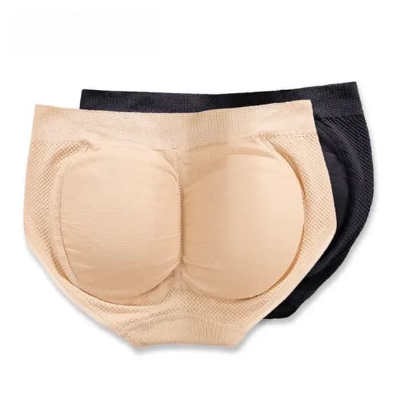Calcinha Feminina Bestcorse Com Almofadas Falsas De Espuma Para Levantamento De Bunda 3CAJ