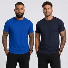 Kit 2 Camisetas Masculina Dry Fit Para Academia Corrida Esportes Confortável Proteção UV Leve Promoção