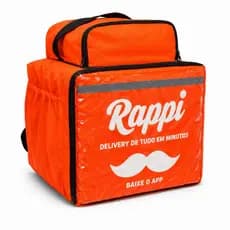 Bolsa Bag Mochila Térmica 45 litros para Entregas Delivery Lanchonetes e Pizzarias Motoboy Promoção