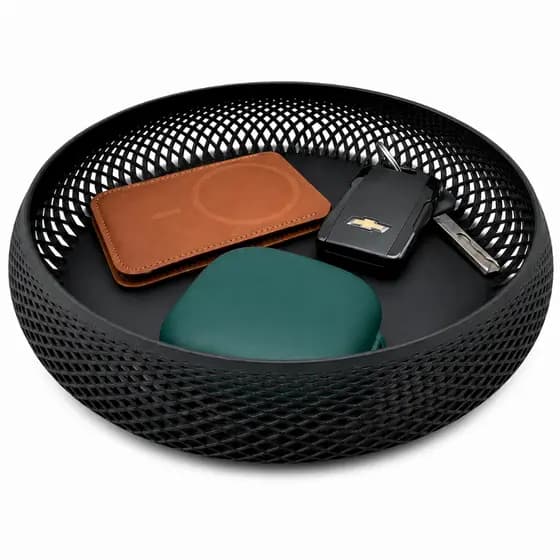Tigela Organizadora Porta Chaves Carteira Controle Remoto  Cesto Decorativo Porta Objetos 18cm e 20cm