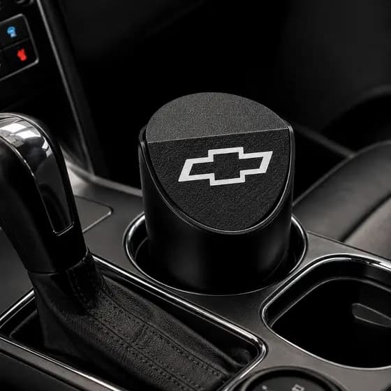 Lixeira Veicular Personalizada Com Logo Da Marca Do Carro Porta Copos Chevrolet Fiat VW Ford Toyota Honda BMW Audi13,5cm