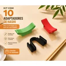 Adaptador para Hashi Infantil e Iniciante – Kit com 10 Unidades