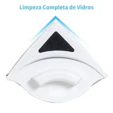 Limpador Magnético Profissional para Limpeza de Vidros de Janelas e Aquários