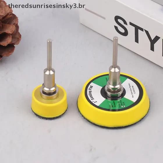 Conjunto De Discos De Lixa TSBR 60/100 Peças , Kit De Almofada Para Moedor De Broca , Ferramentas Rotativas Com Placa Ba