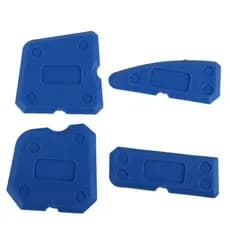 TSBR 4 Pçs Kit De Ferramentas Calafetagem Silicone Conjunta Selante Espalhador Espátula Raspador Borda Reparo Piso Telha