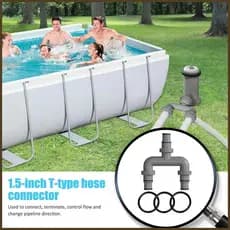 Adaptador De Mangueira De Bomba De Piscina , Acessórios De Manutenção De Acoplamento De Tubulação , Mangueiras De Vácuo