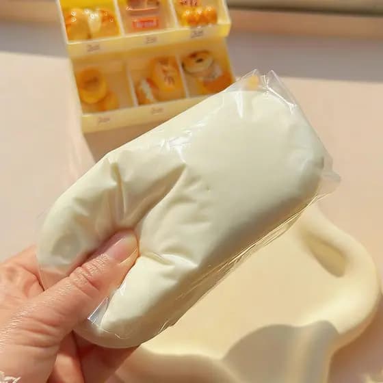 Brinquedo Mole Para Bolo De Arroz De Ascensão Lenta ! Recuperação Ultra Elástica E | Ótimo Sensorial Crianças R9k5